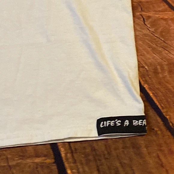 Life’s a Beach Brand Tee - Mens Size Medium - Picture 4 of 7